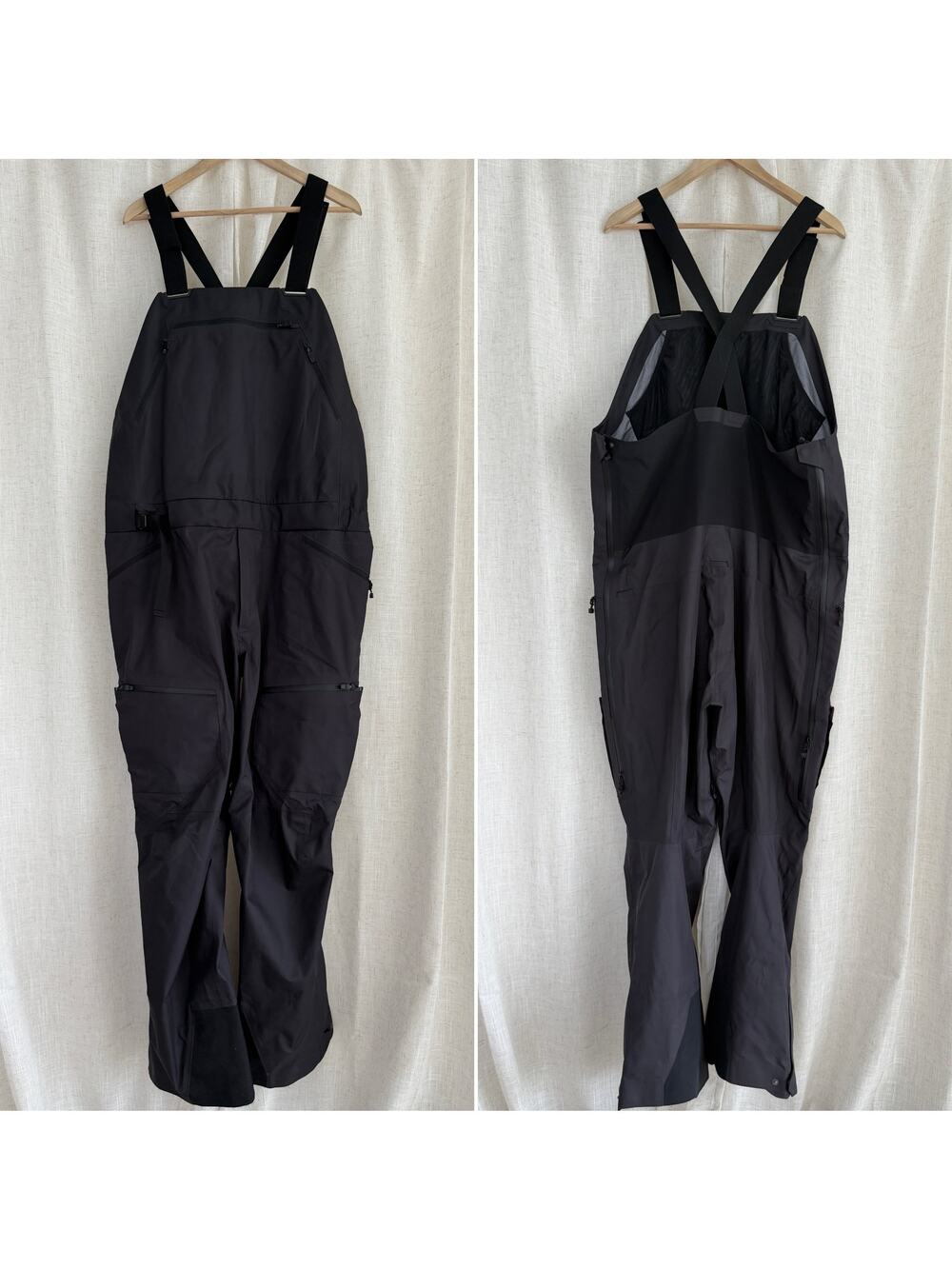 The North Face Brigandine Bib Pant Men XL Black Futurelight Steep Series Outdoor